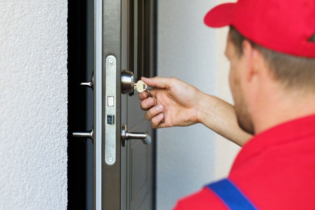 Ouverture de porte